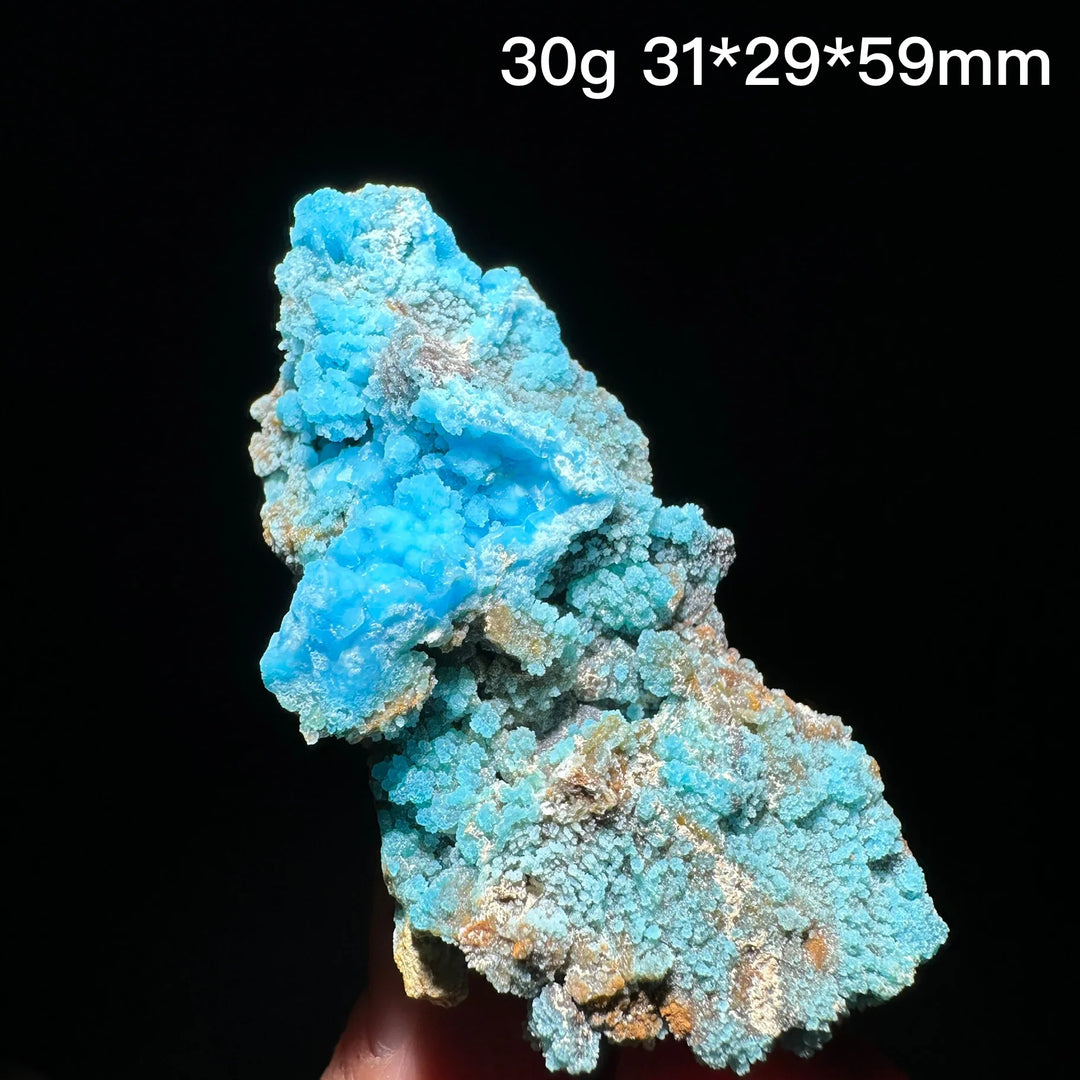 Blue Allophane Mineral Specimen