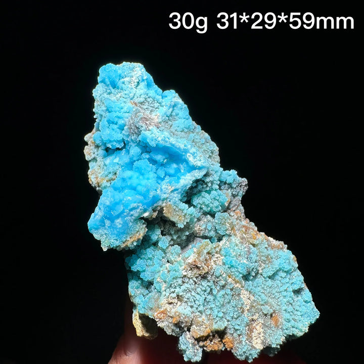 Blue Allophane Mineral Specimen