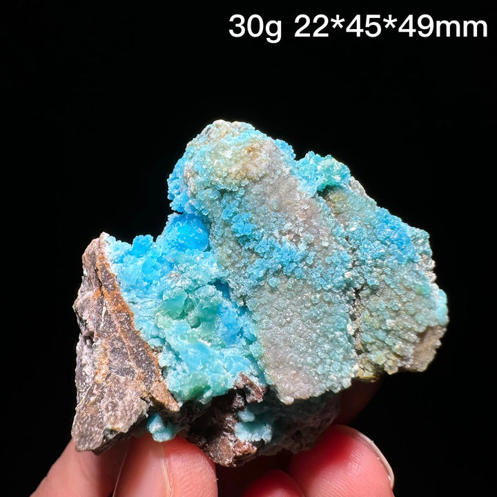 Blue Allophane Mineral Specimen