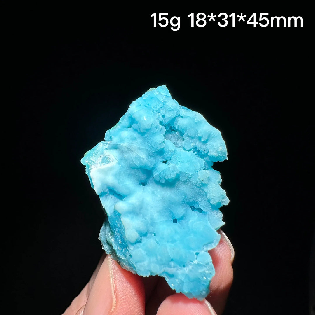 Blue Allophane Mineral Specimen