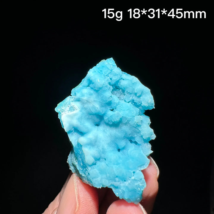 Blue Allophane Mineral Specimen
