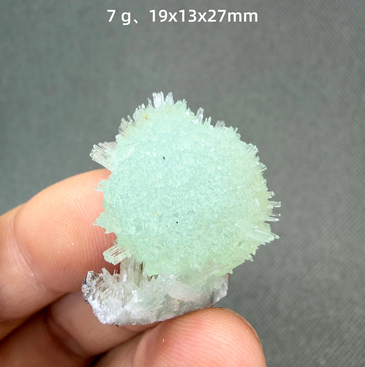 Blue Aragonite Crystal Cluster Specimen