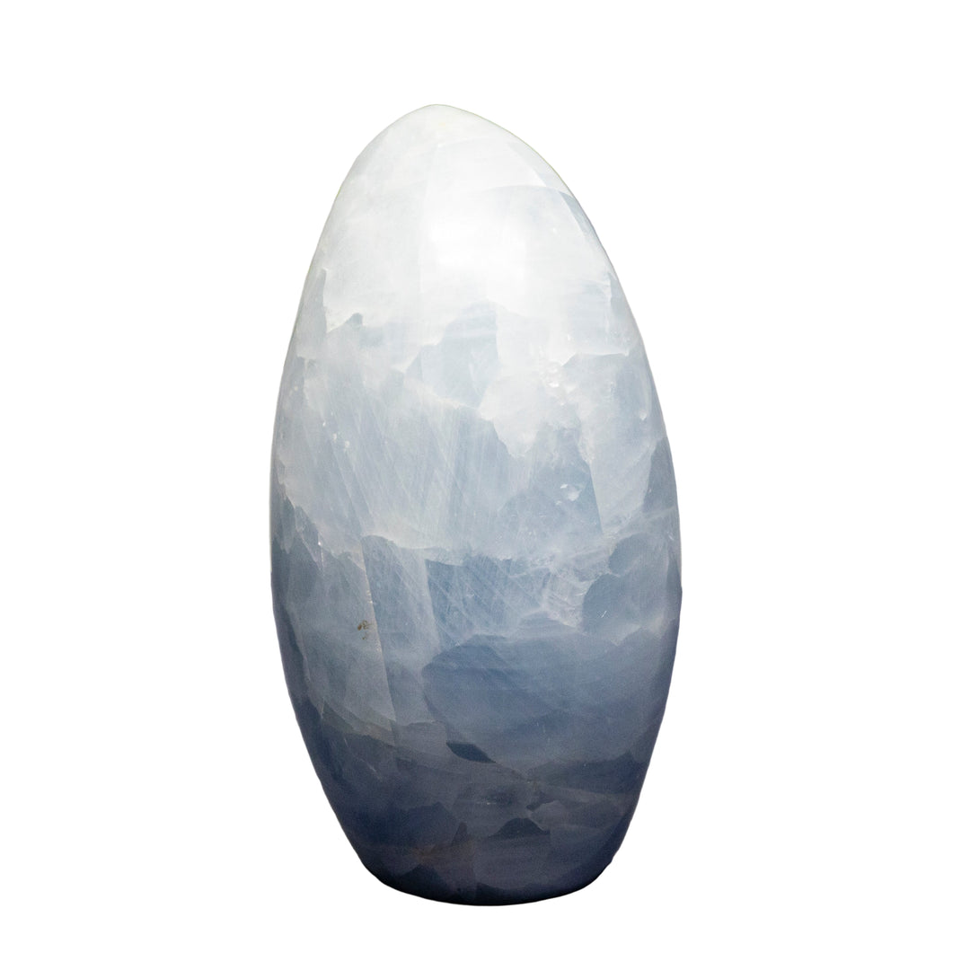 Blue Calcite Freeform-Freeforms-Crystal Destiny-Blue Calcite-922g - 5.50"-Crystal Destiny