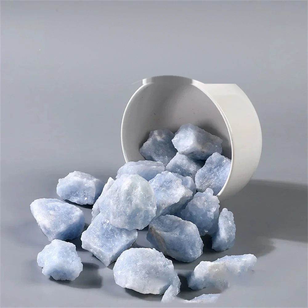 Blue Calcite Raw Stone