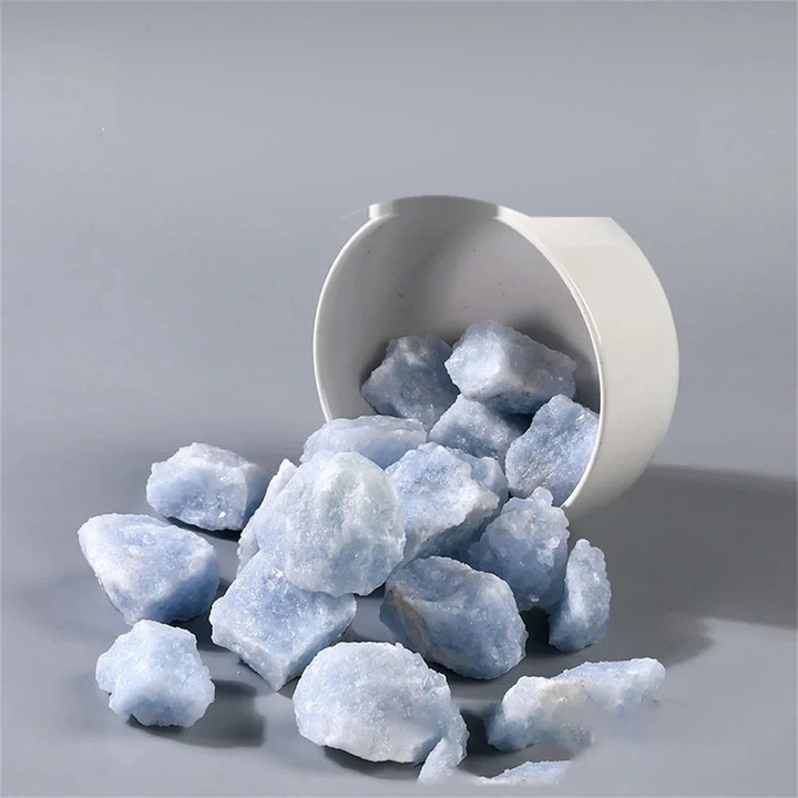 Blue Calcite Raw Stone