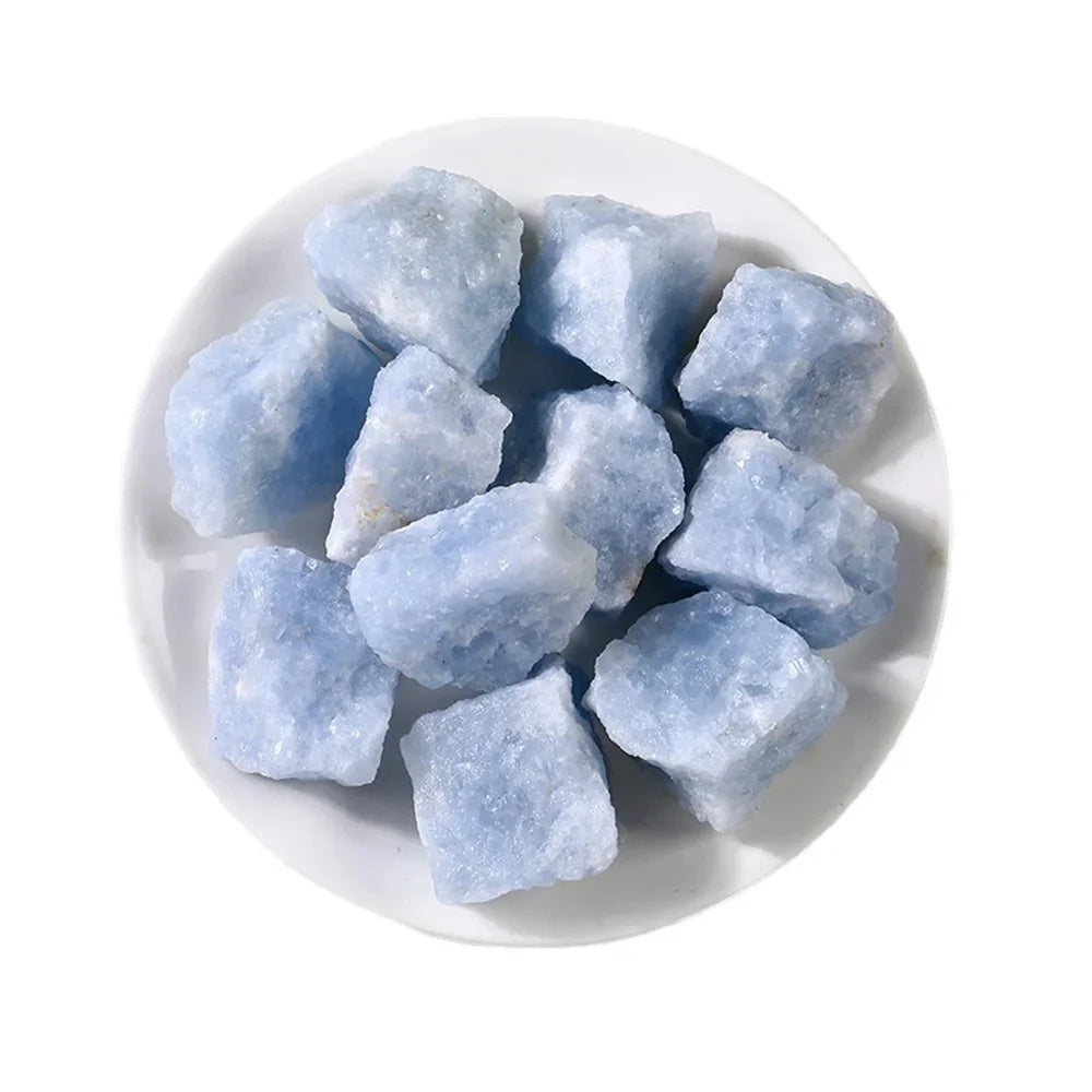 Blue Calcite Raw Stone