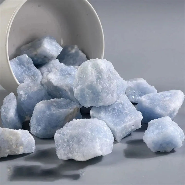 Blue Calcite Raw Stone