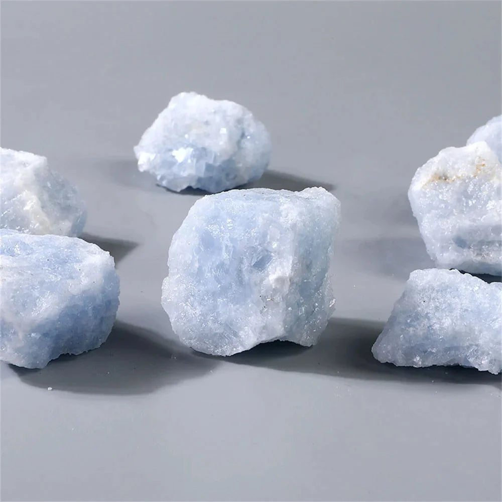 Blue Calcite Raw Stone