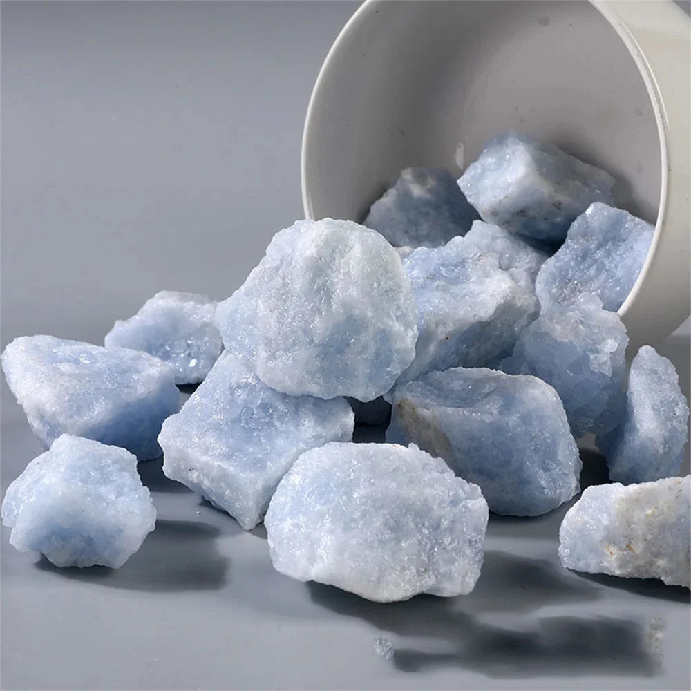 Blue Calcite Raw Stone
