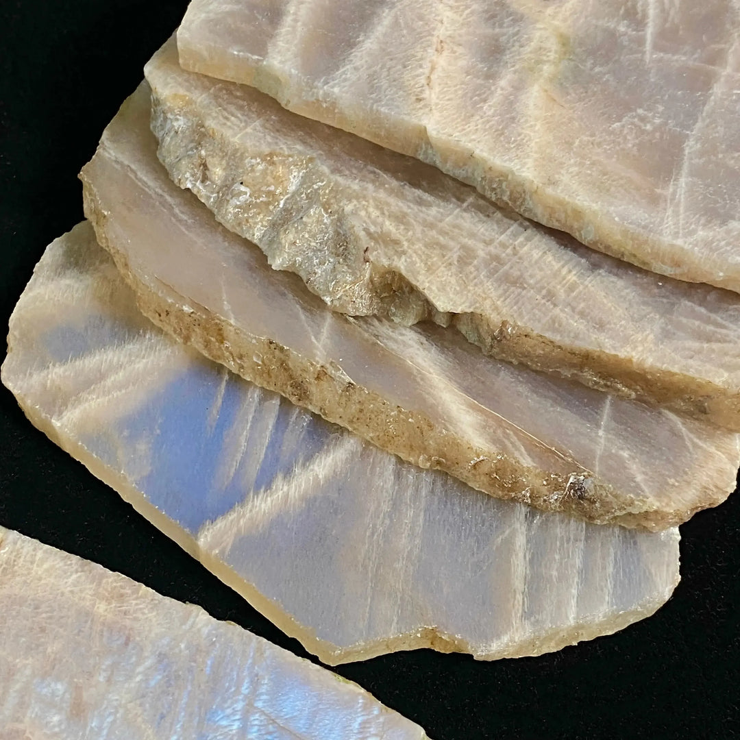 Blue Moonstone Crystal Slice-Slabs-Ali-Blue Moonstone-50-100g-Crystal Destiny
