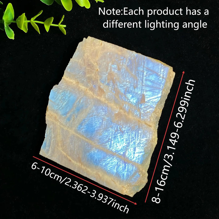 Blue Moonstone Crystal Slice-Slabs-Ali-Blue Moonstone-50-100g-Crystal Destiny
