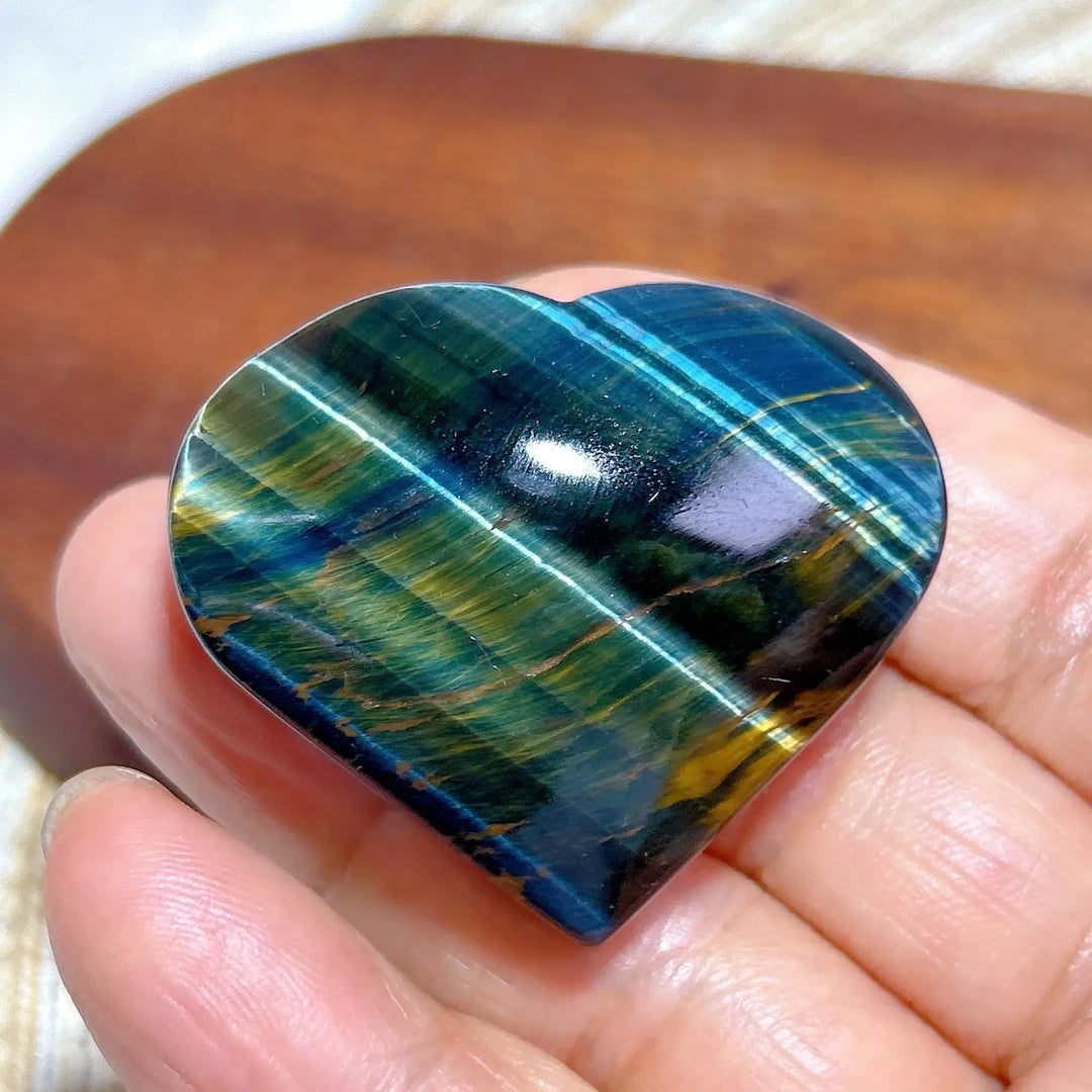 Blue & Yellow Tiger's Eye Hearts-Hearts-Ali-1-Tiger Eye-Crystal Destiny