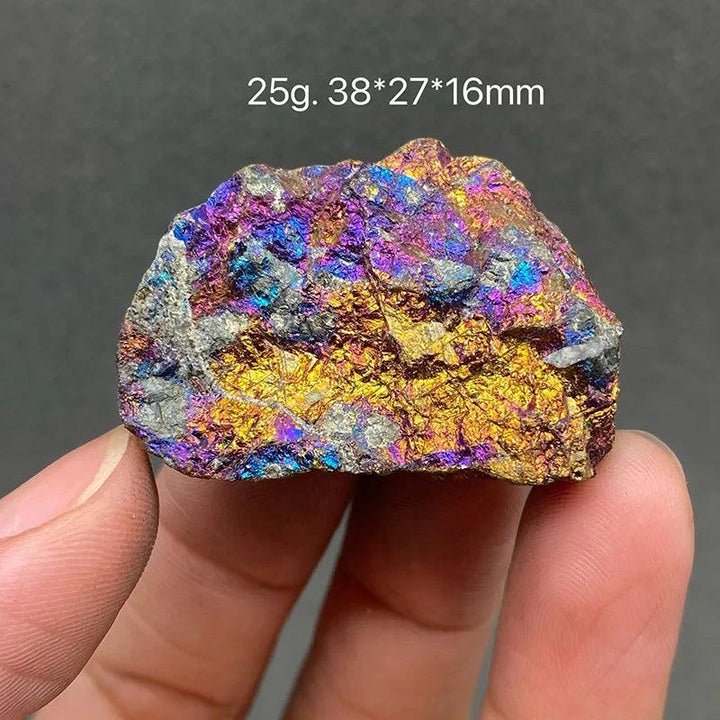 Bornite Peacock Ore Crystal Mineral Specimen Raw Stone