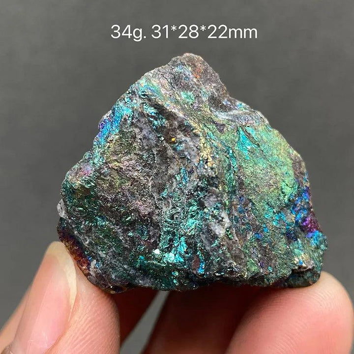 Bornite Peacock Ore Crystal Mineral Specimen Raw Stone