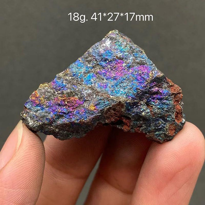 Bornite Peacock Ore Crystal Mineral Specimen Raw Stone