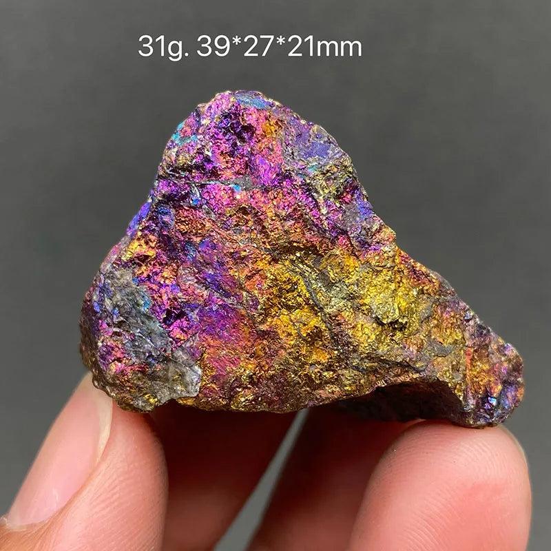 Bornite Peacock Ore Crystal Mineral Specimen Raw Stone