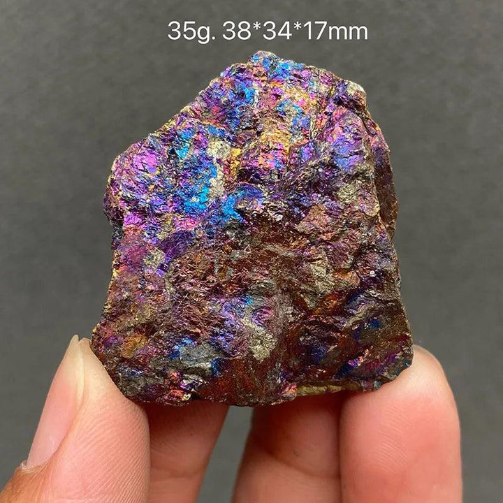 Bornite Peacock Ore Crystal Mineral Specimen Raw Stone