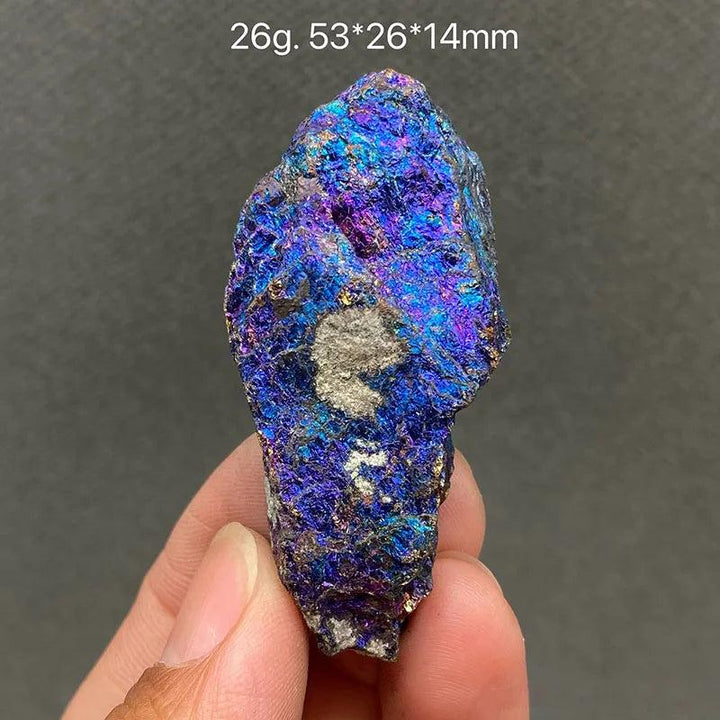 Bornite Peacock Ore Crystal Mineral Specimen Raw Stone