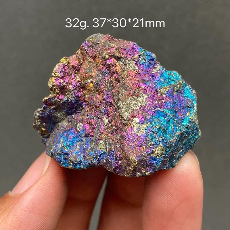 Bornite Peacock Ore Crystal Mineral Specimen Raw Stone