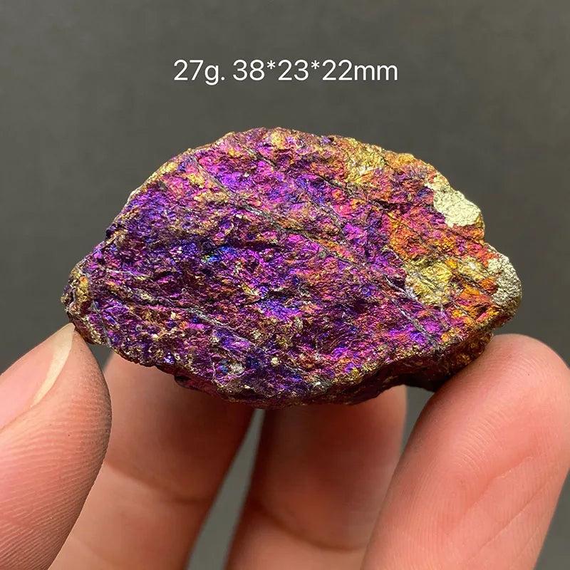 Bornite Peacock Ore Crystal Mineral Specimen Raw Stone