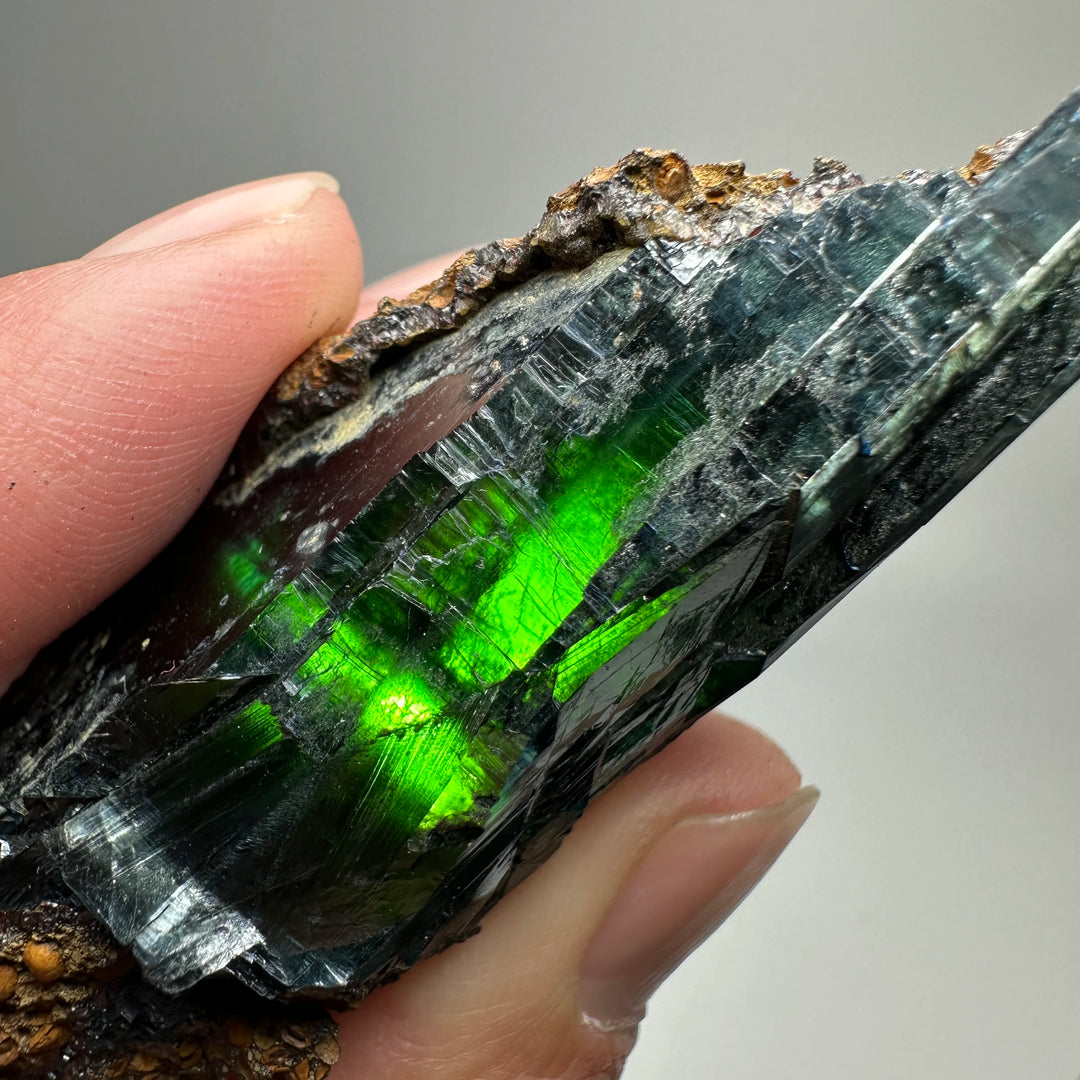 Brazilian Vivianite Crystal Specimen