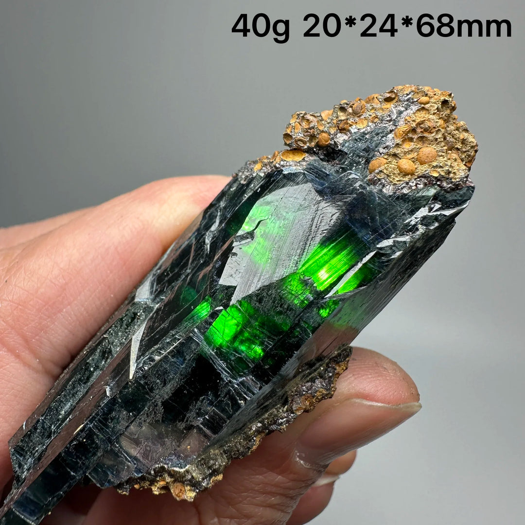 Brazilian Vivianite Crystal Specimen