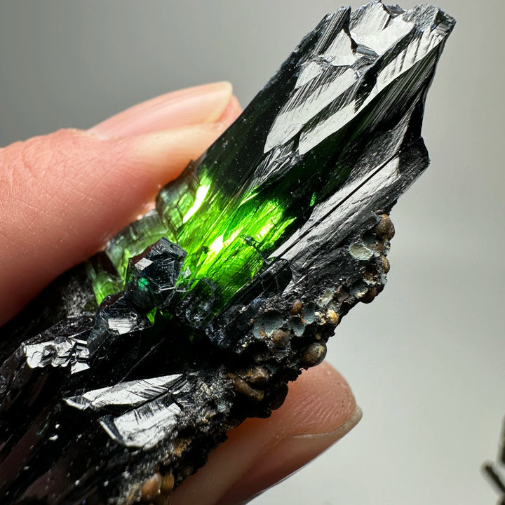 Brazilian Vivianite Crystal Specimen