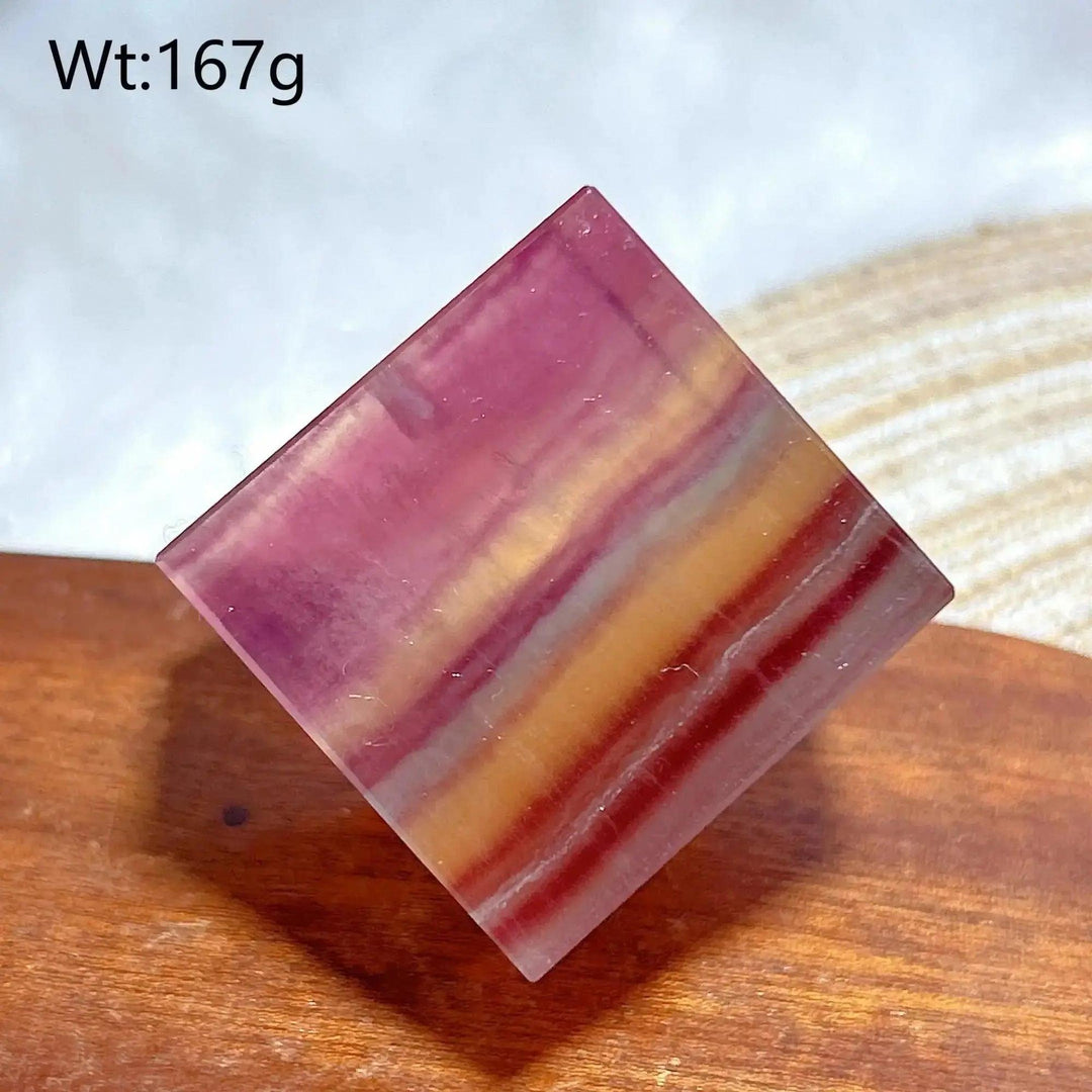 Candy Fluorite Cube Crystal | Focus and Clarity Stone
