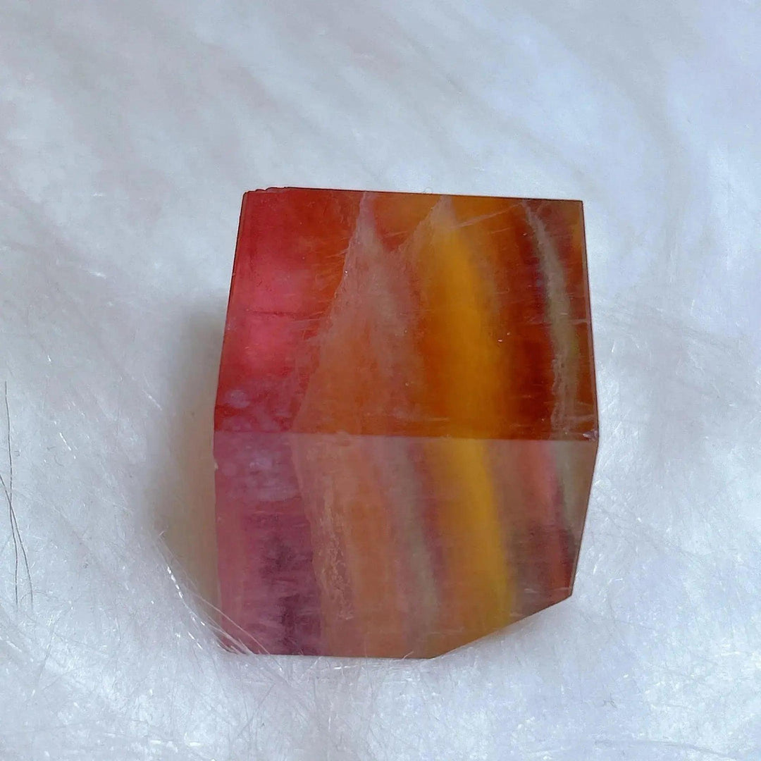 Candy Fluorite Cube Crystal | Focus and Clarity Stone