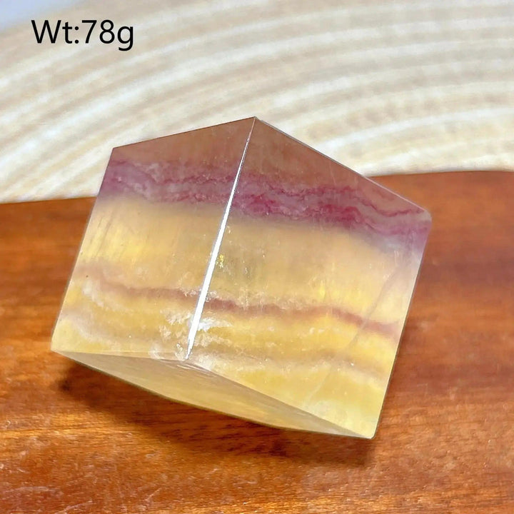 Candy Fluorite Cube Crystal | Focus and Clarity Stone