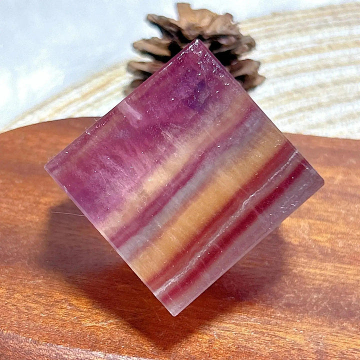Candy Fluorite Cube Crystal | Focus and Clarity Stone