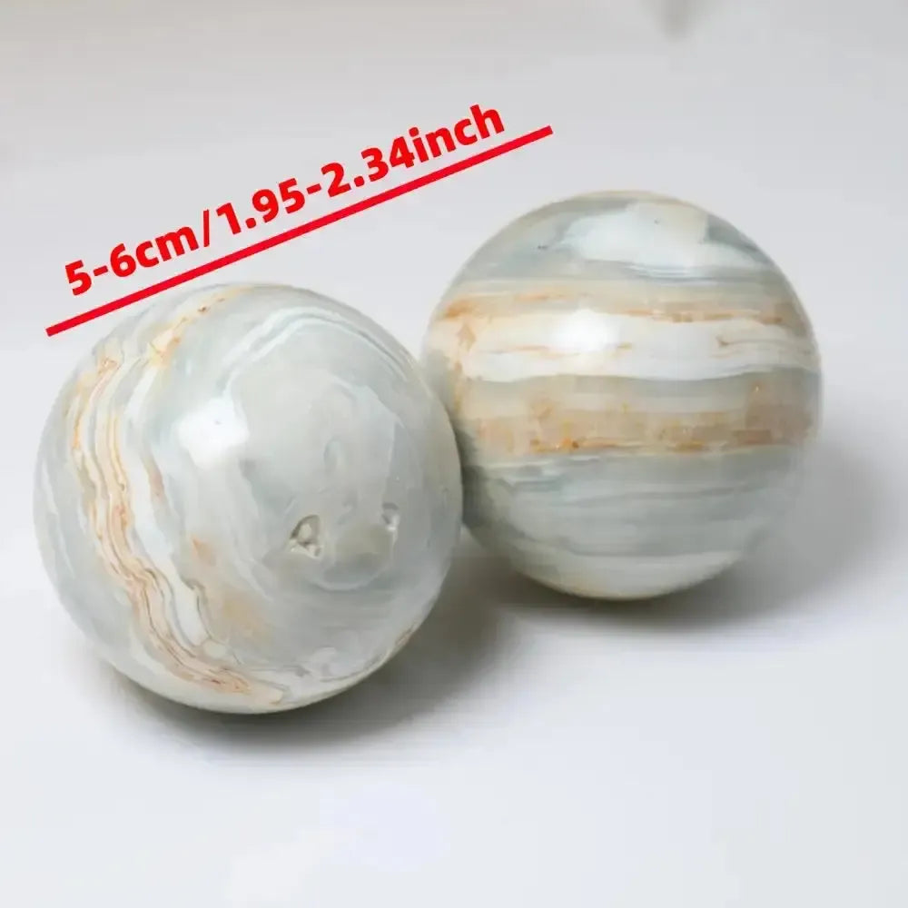 Caribbean Calcite Sphere-Spheres-Ali-~60mm-Crystal Destiny