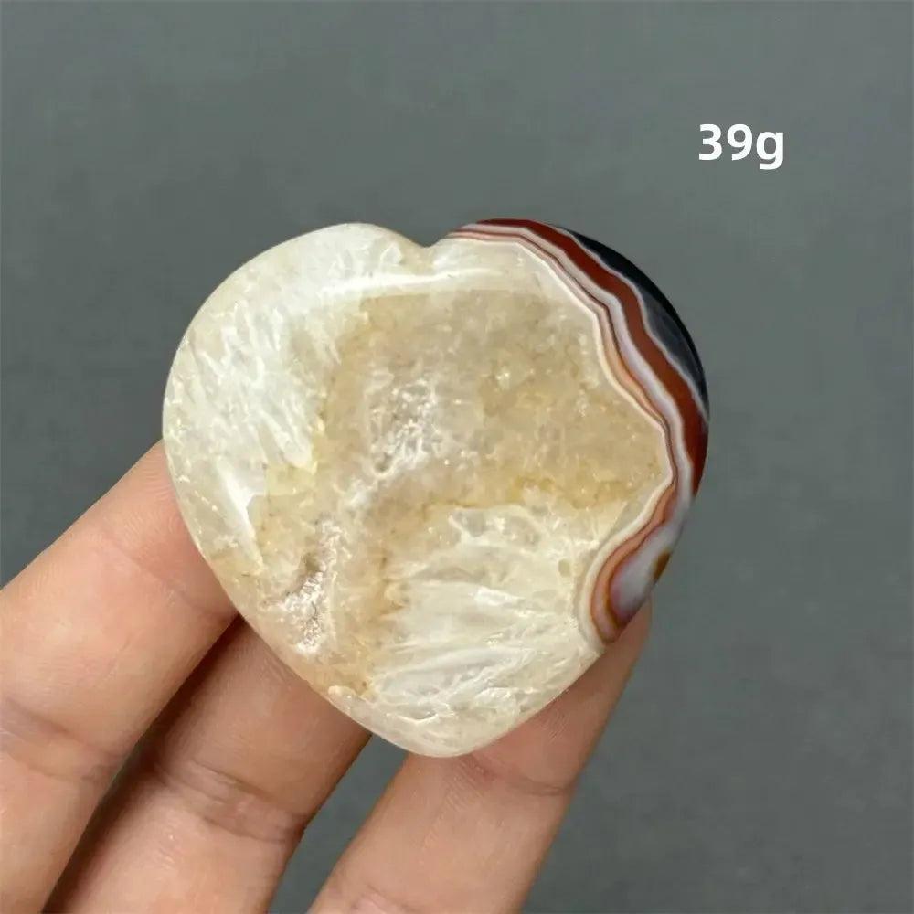 Carnelian Crystal Heart | Polished Gemstone