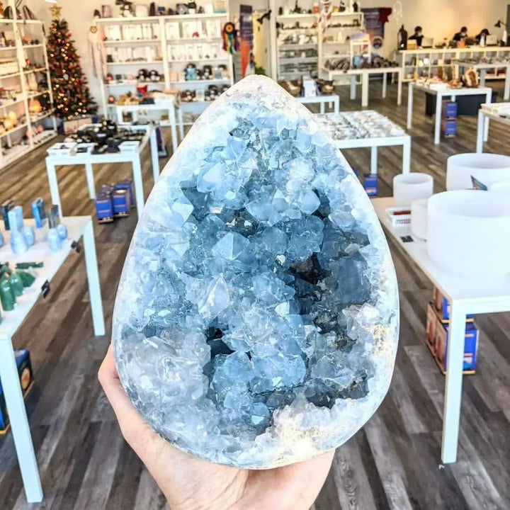 Celestite Crystal Raw
