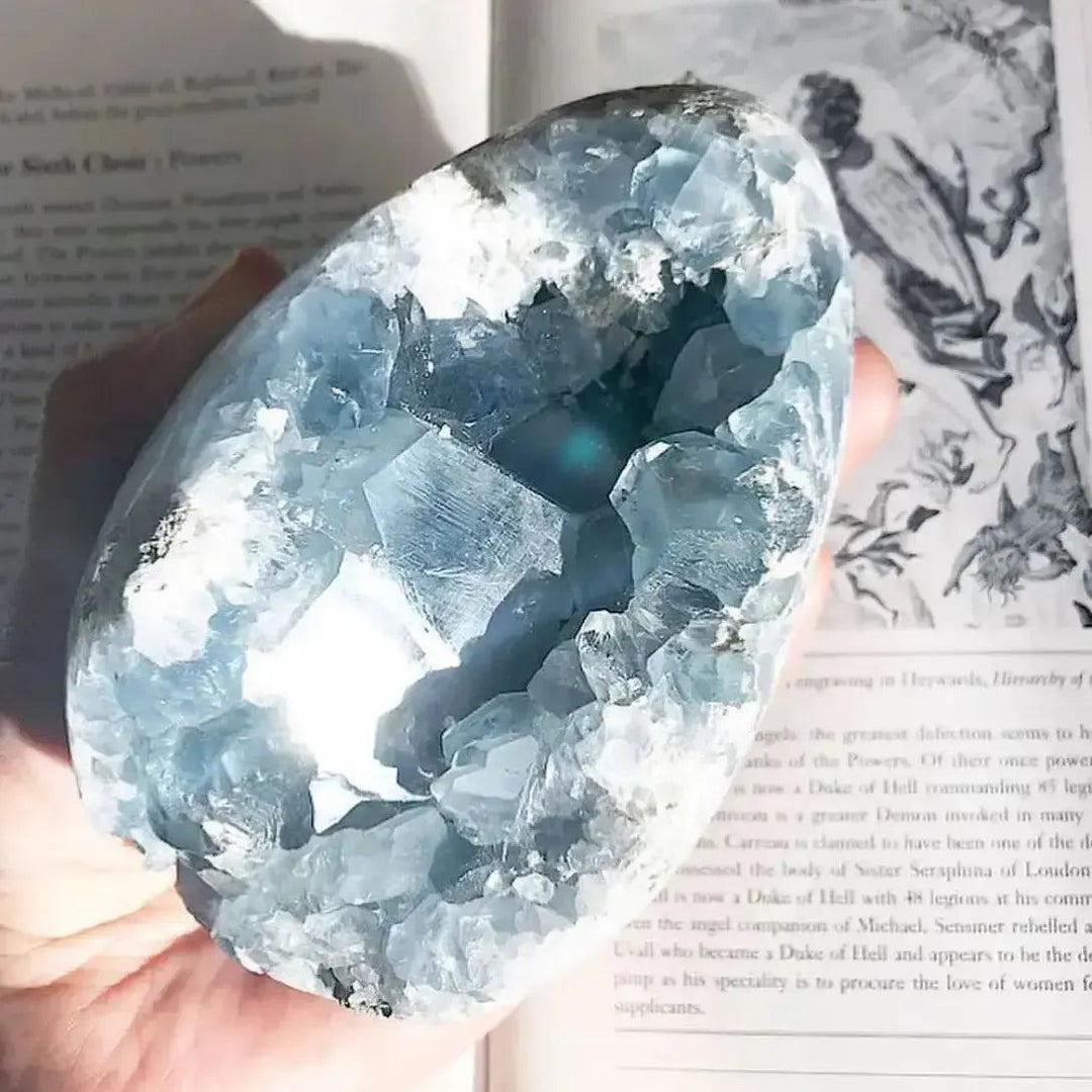 Celestite Crystal Raw