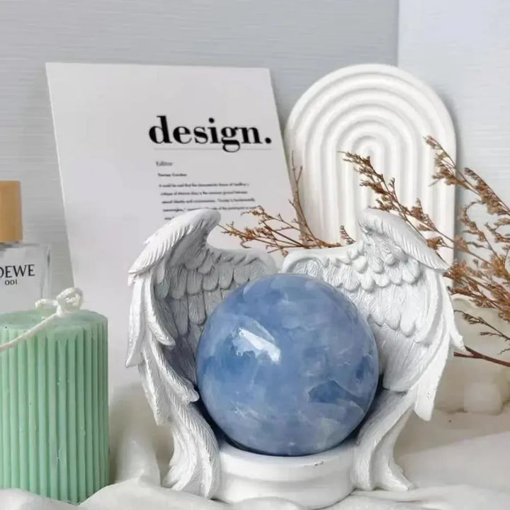 Celestite Crystal Sphere-Spheres-Ali-Celestine-40-50mm-Crystal Destiny