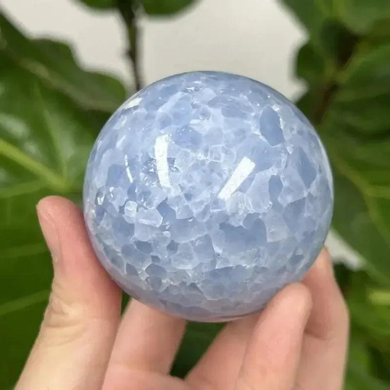 Celestite Crystal Sphere