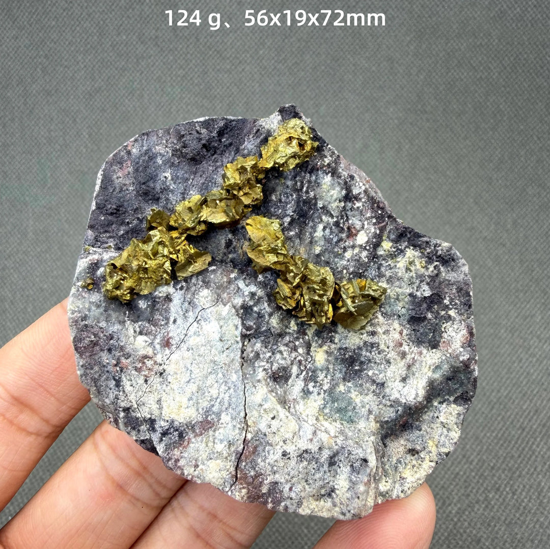 Chalcopyrite Crystal Cluster Specimen