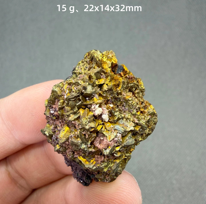 Chalcopyrite Crystal Cluster Specimen