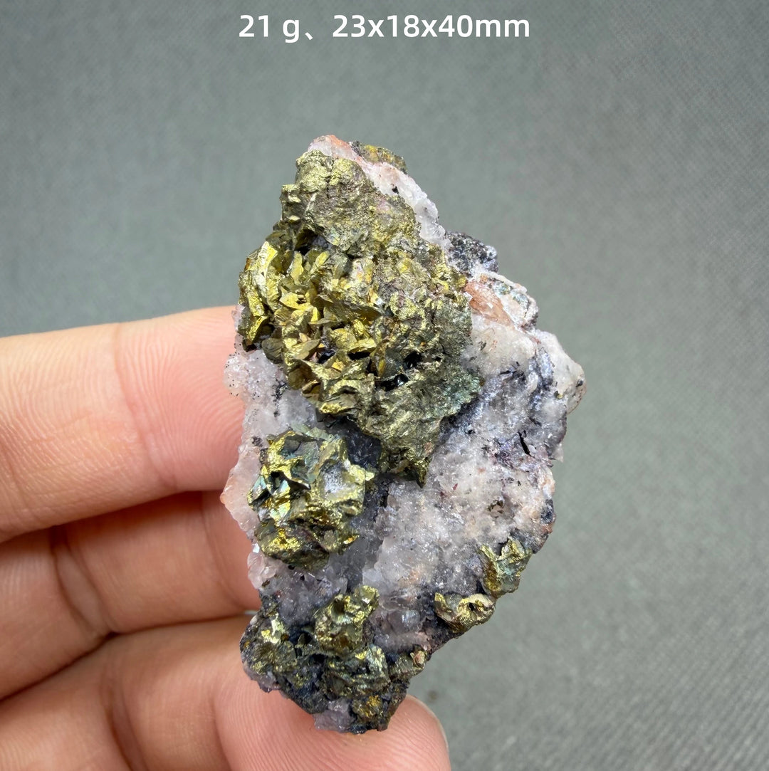 Chalcopyrite Crystal Cluster Specimen
