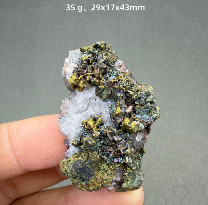 Chalcopyrite Crystal Cluster Specimen