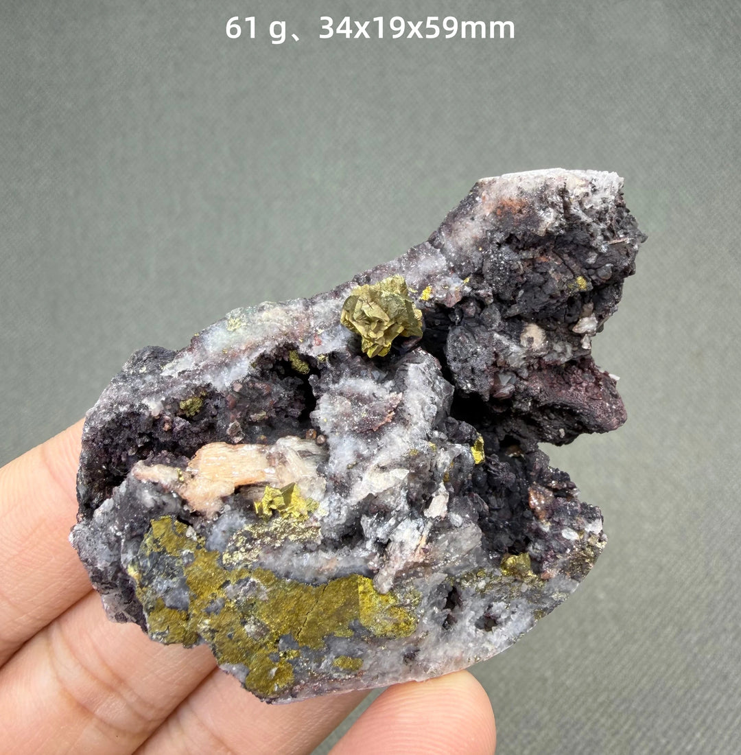 Chalcopyrite Crystal Cluster Specimen