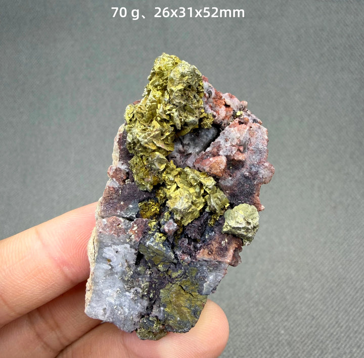 Chalcopyrite Crystal Cluster Specimen