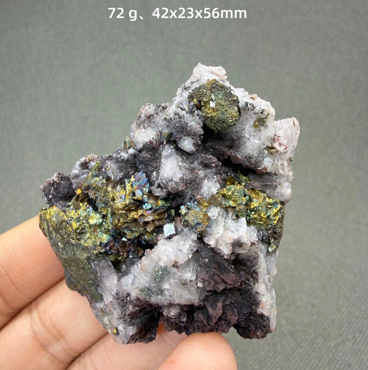 Chalcopyrite Crystal Cluster Specimen