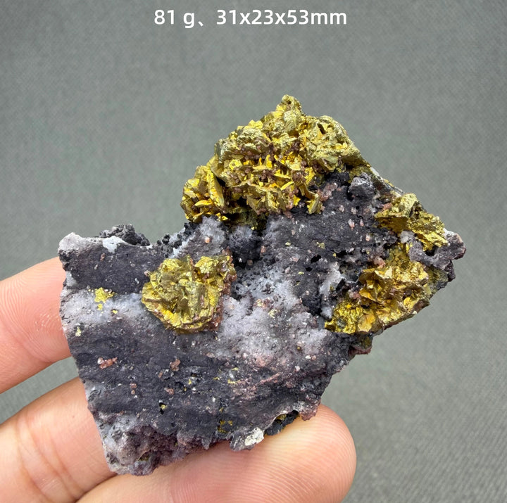 Chalcopyrite Crystal Cluster Specimen