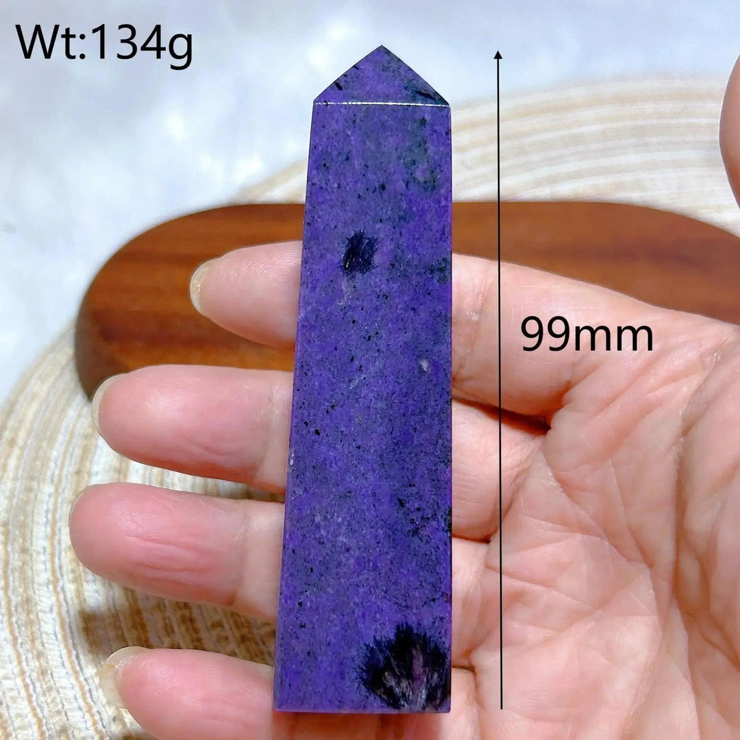 Charoite Point Tower | Rare Siberian Crystal