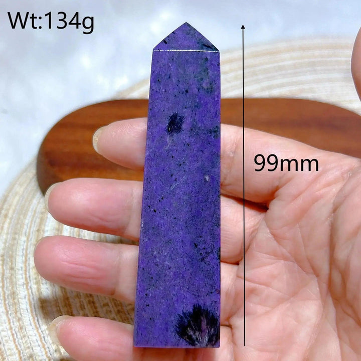 Charoite Point Tower | Rare Siberian Crystal