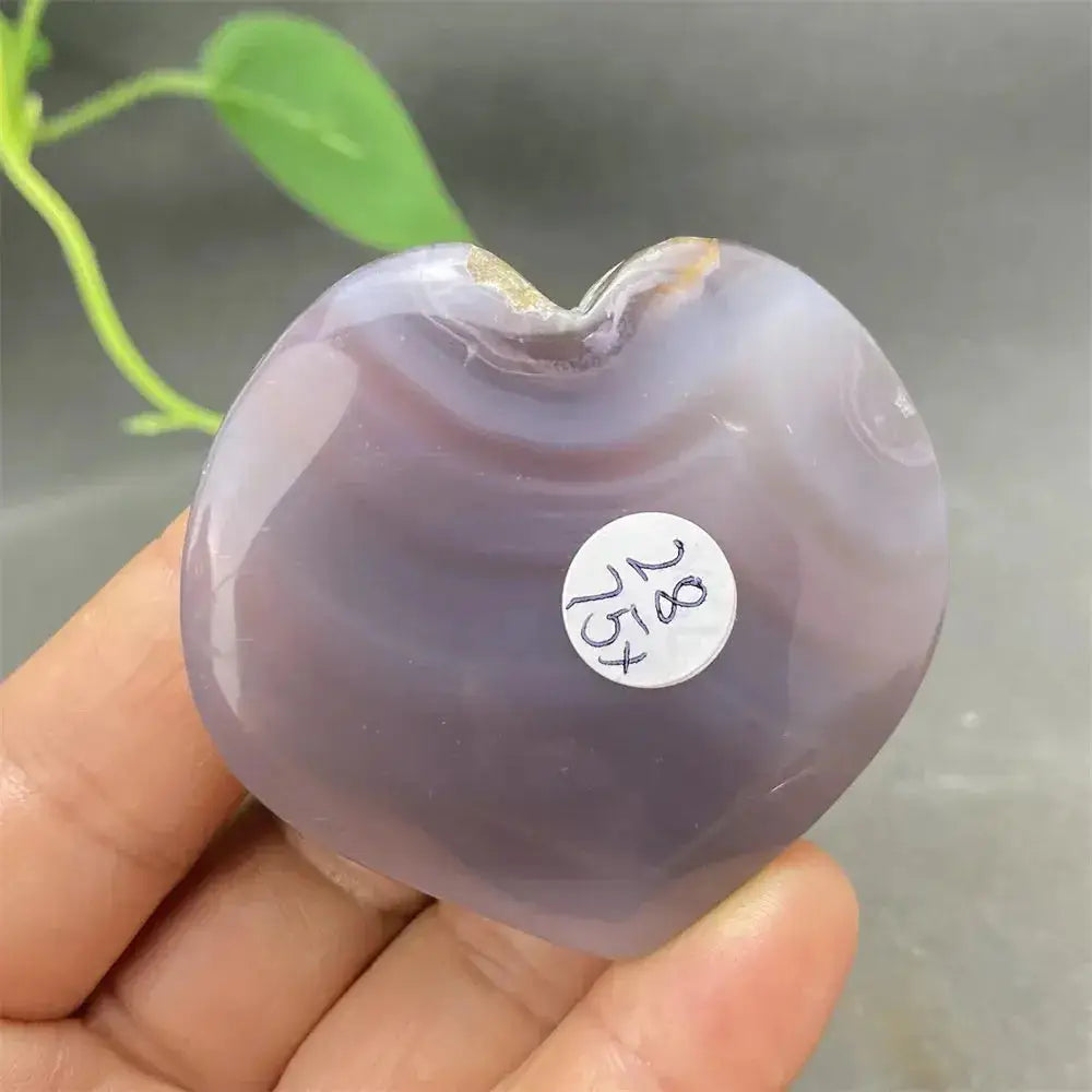Cherry Blossom Agate Heart-Hearts-Ali-27 40g-Cherry Blossom Agate-Crystal Destiny