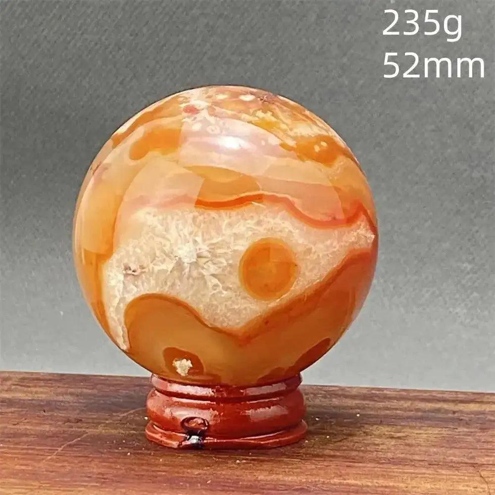 Cherry Blossom Agate Sphere | Exact Pick