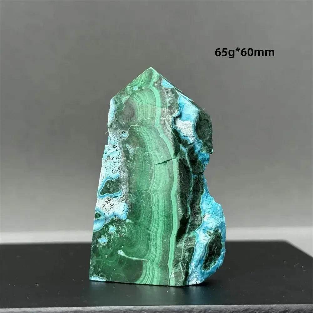 100% Natural Chrysocolla Raw Stone Polished Mineral Specimen Reiki Treatment Spiritual Meditation Home Decoration Gift